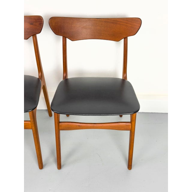 Danish Teak Dining Chairs by Schionning & Elgaard, 1960s, Set of 4 For Sale - Image 16 of 18