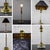 Late 20th Century Neoclassic Revival Lucite and Brass Candlestick Table Lamp For Sale - Image 15 of 18