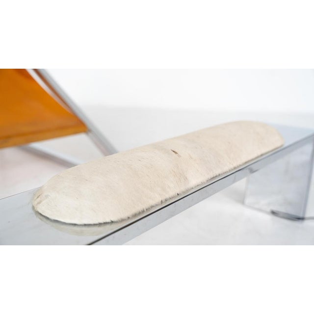 Mid-Century Modern Mies Lounge Chair with Ottoman attributed to Archizoom Associati, 1960s For Sale - Image 14 of 18