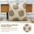 Infuse your space with warmth and charm through the Fabdivine "Sandhya Pushp" Pillow Cover, crafted from a soft,...