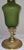 Goldenrod Vintage Table Lamp with Figurative Bronze Base by Lamplove, 1920s For Sale - Image 8 of 12