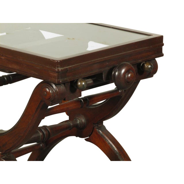 Late 19th Century Late 19th Century Victorian Piano Stool Table For Sale - Image 5 of 7