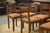 Brown Vintage Brutalist Chairs, 1950s, Set of 6 For Sale - Image 8 of 10