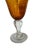 Vintage Artland Iris Amber Bubble Blown Glass Goblets - Set of 11 For Sale In New York - Image 6 of 9