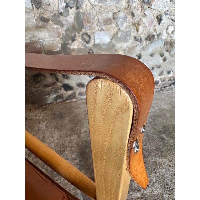 KK47000 Safari Chair in Ash with Cognac Leather by Kaare Klint for Carl Hansen & Søn For Sale - Image 18 of 18