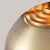 Nova Iconic 95" Arc Floor Lamp - Mid-Century Modern, Weathered Brass, Black Marble Base For Sale - Image 4 of 7