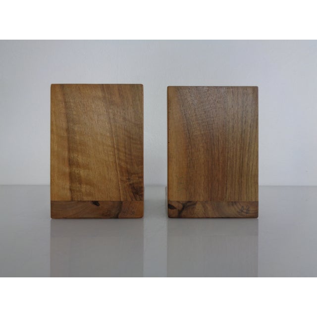 Vintage Wooden Bookends, Germany, 1950s, Set of 2 For Sale - Image 6 of 15