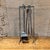 Metal 1950s French Fire Tool Chrome Fireplace Set Style Pierre Guariche For Sale - Image 7 of 12