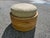 Vintage Rattan Swivel Rocker Lounge Chairs and One Ottoman Set For Sale - Image 12 of 18