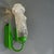 Mid-Century Modern Mid-Century German Green and Clear Glass Wall Sconce Lights, 1960s, Set of 2 For Sale - Image 3 of 17
