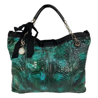 Lanvin Amalia Python Tote For Sale