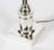 Metal Early 20th Century Edwardian Silver Plated Corinthian Column Table Lamp For Sale - Image 7 of 10