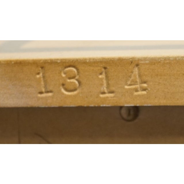 John Widdicomb Country French Provincial Off White Hand Painted 64" Double Dresser For Sale - Image 15 of 15