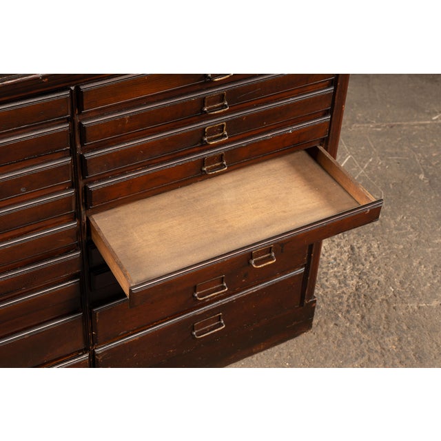 Early 20th Century Oak Mail Sorting Cabinet For Sale - Image 17 of 18