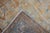 Lovely Persian throw scatter size rug with a sky blue field, the main accent color is in peach, circa 1940. Measures: 3'5"...