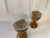 Mid-Century Modern Pair of Danish Mid Century Hurricane Candle Holders For Sale - Image 3 of 9