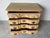 Vintage Link-Taylor Pine Block-Front 4-Drawer Bachelor’s Chest For Sale - Image 4 of 12