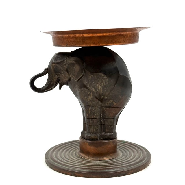 Art Deco Art Deco Elephant Coupe Vide Poche, France 1930s For Sale - Image 3 of 12