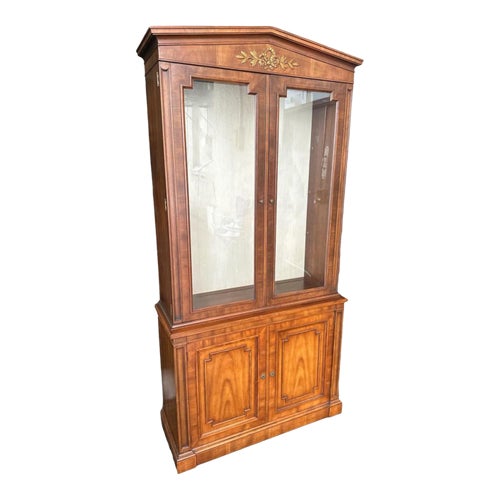 Kindel Grand Rapids 'Milano' Cherry Breakfront China Cabinet