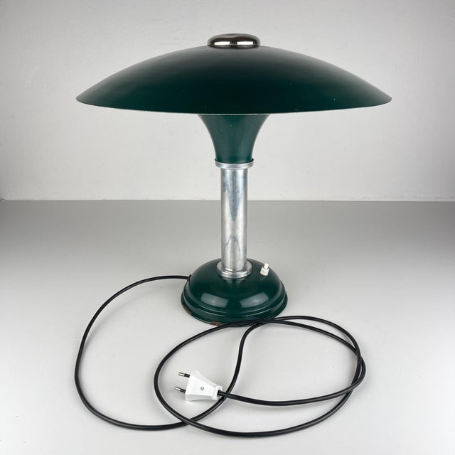 Bauhaus Metal Table Lamp, Germany, 1930s For Sale - Image 14 of 15