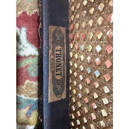 Wood Cane Bistro Chairs from Thonet, Set of 6 For Sale - Image 7 of 11