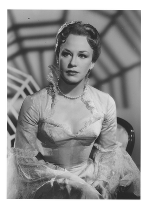 Lilo Winterstein, Studio Portrait of Hildegard Knef, 1958, Photographic Print