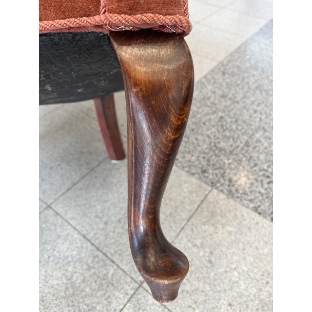 1930s Danish Deco Barrel Club Chairs - A Pair For Sale - Image 15 of 16