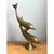 Vintage Brass Dolphin Sculpture For Sale In West Palm - Image 6 of 12