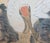 Meiji Era "Cranes and the Sun", Japanese Silk Scroll Painting For Sale - Image 12 of 18