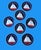 Late 20th Century Vintage Nautical Themed Design Plates With Sailboat - Set of 8 For Sale - Image 5 of 10