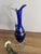 Vintage Murano Glass Blue Decanter For Sale - Image 5 of 5