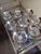 1950s 1950s Eight Silver Rimmed Martini Glasses For Sale - Image 5 of 8