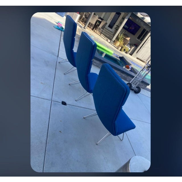 Price is for all 3 as a set. Source International Yep, blowout pricing. One chair sells for $750-$1100! This is an...