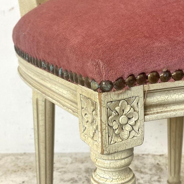 Louis XVI Style Side Chairs, Set of 2 For Sale - Image 12 of 13