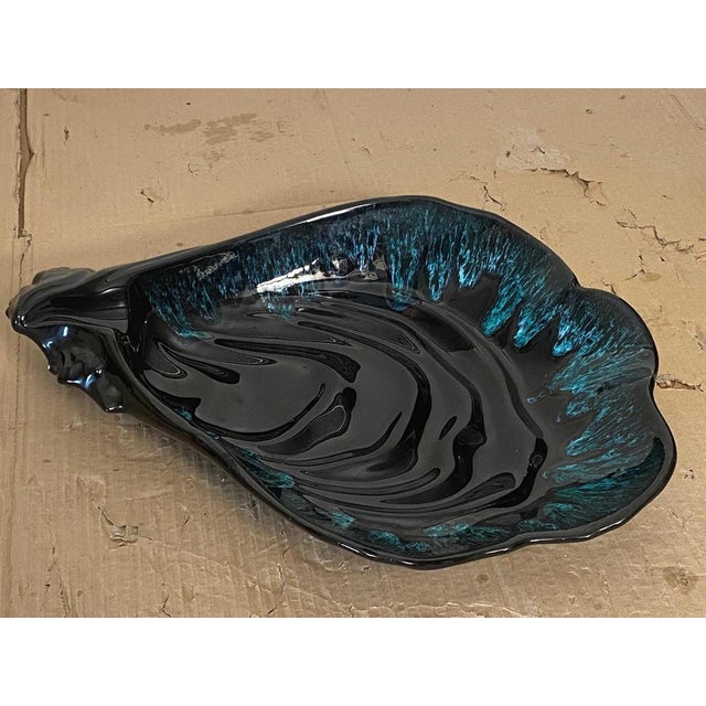 Large Ceramic Blue Vide Poche, 1960 For Sale - Image 12 of 14