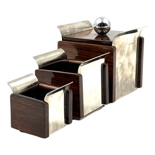 Mid-Century Ashtrays, Italy, 1960s, Set of 3 For Sale