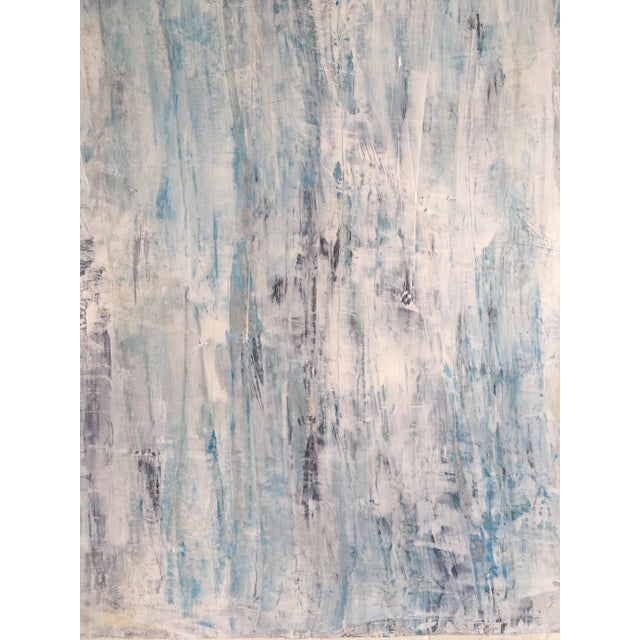 Contemporary "Sky" Contemporary Abstract Color Study Acrylic Painting by Tim Hansen/Digs Enamels For Sale - Image 3 of 10