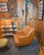 Mid-Century Modern 1970s Mid-Century Modern Faux Leather Swivel Rocker Chair For Sale - Image 3 of 17