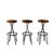 Bar Stools by Pierre Paulin for Thonet, 1950s, Set of 3 For Sale - Image 17 of 17