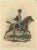 The title of this original antique print is the "königl. Hannover. Garde hussaren regt.", which translates to "royal...