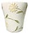 2019 Contemporary Art Nouveau Boho Chic Crosscill Penelope Ceramic Wastebasket. For Sale