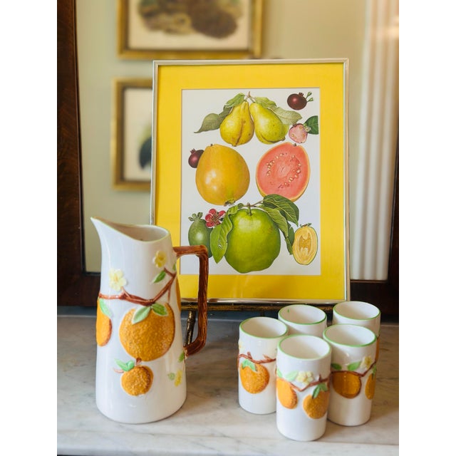 Vintage Fruit Print, Framed For Sale In Charleston - Image 6 of 6