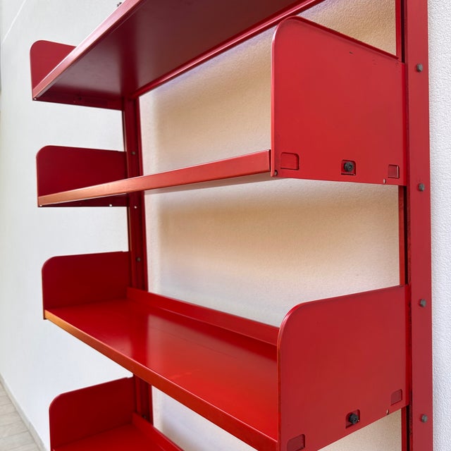 Vintage Bookcase by Lips Vago, 1968 For Sale - Image 3 of 12