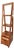 Sagebrook Home Teakwood Slanted Shelving 71” Tall For Sale