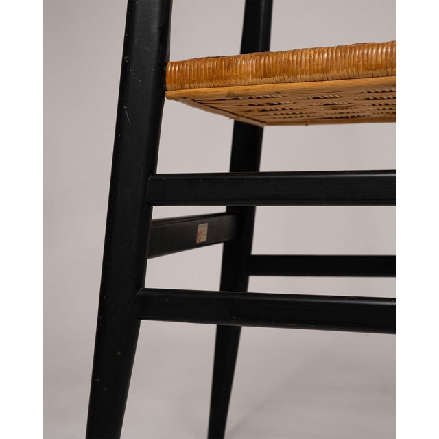 Superleggera Chairs by Gio Ponti from Cassina, 1957, Set of 2 For Sale - Image 3 of 11