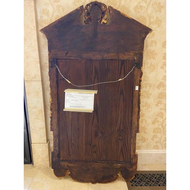 Wood Burton Ching George II Style Giltwood Mirror For Sale - Image 7 of 8