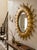 Gold Vintage 1960s Spanish Sun Mirror in Gilded Metal For Sale - Image 8 of 11