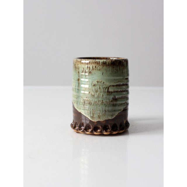 Late 20th Century Vintage Studio Pottery Desk Valet For Sale - Image 5 of 12