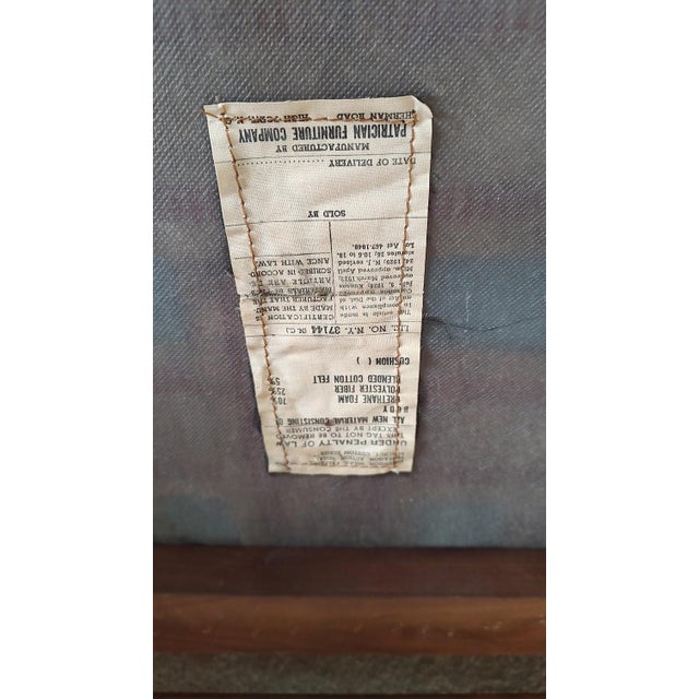 1960s MCM Arm Chair by Patrician Furniture Company For Sale - Image 10 of 12