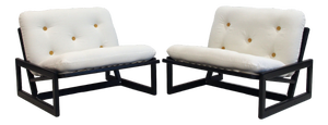 Set of Carlotta Lounge Chairs by Afra and Tobia Scarpa for Cassina, 1960s